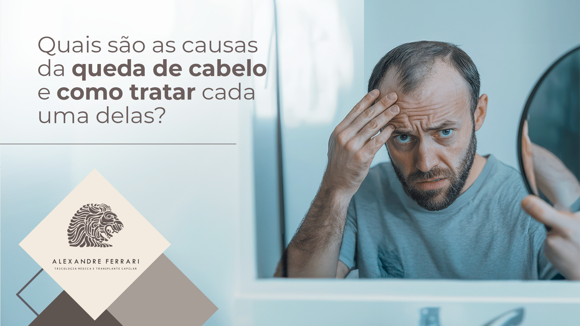 Quais são as causas da queda de cabelo e como tratar cada uma delas?